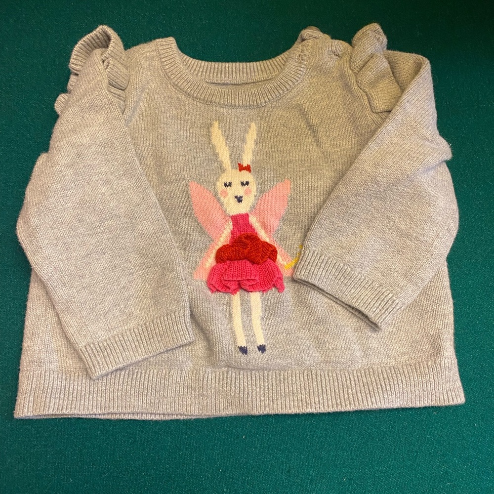 Baby gap bunny sweater